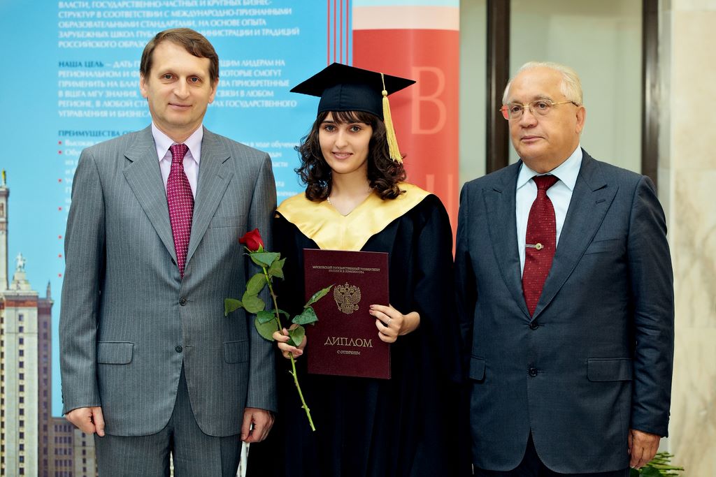 GSPA students received Masters diplomas
