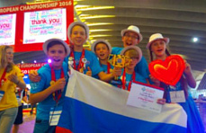 Российская команда - призер Первого открытого европейского  чемпионата FIRST FLL