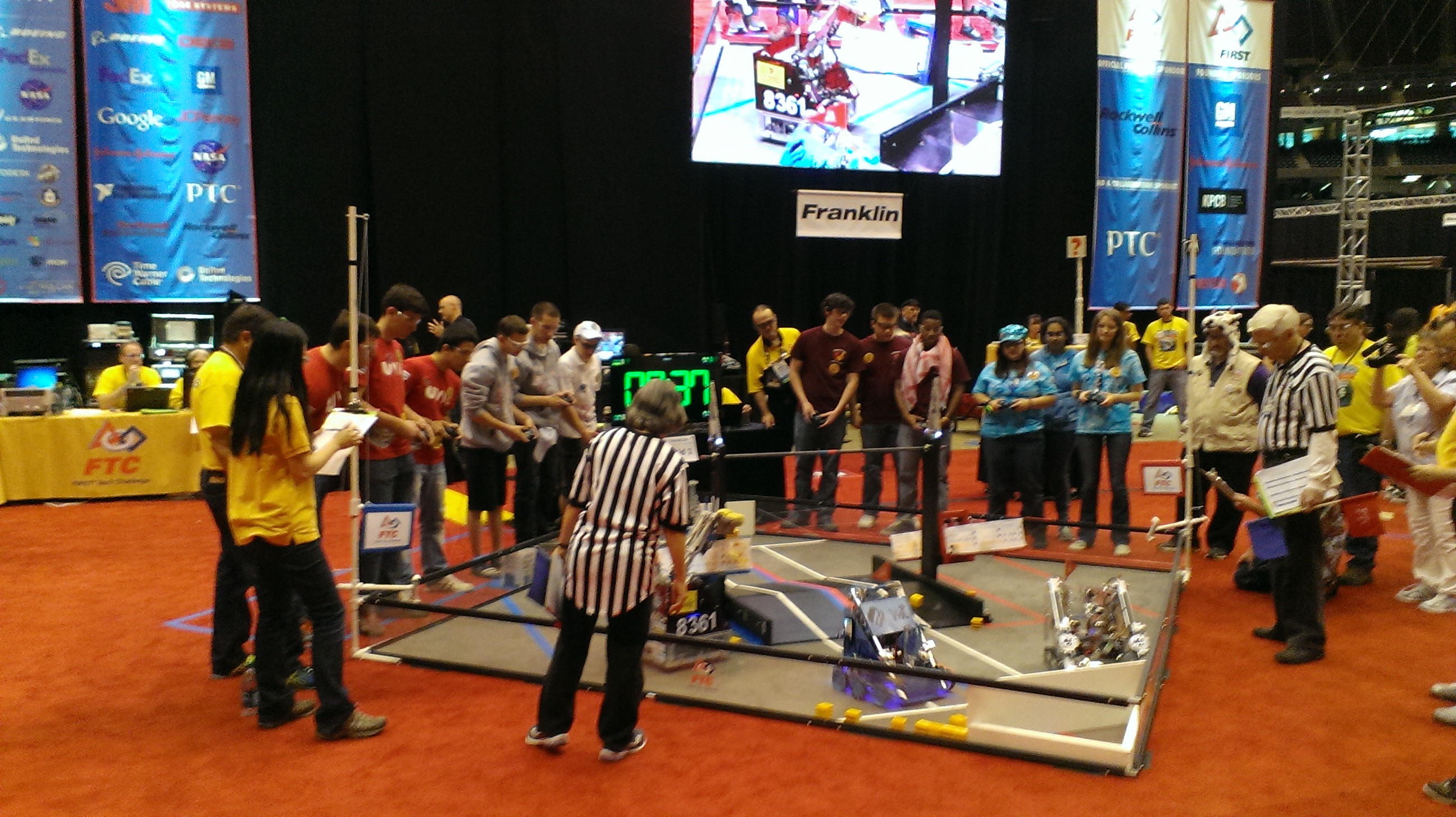 27-29 апреля – чемпионат мира по робототехнике FIRST в Сент-Луисе (США)